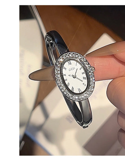 Reloj Pulsera Mujer Diseño Ovalado Elegante - Image 24