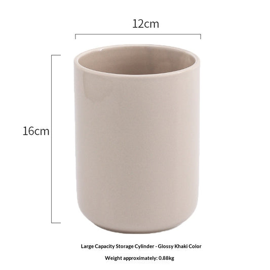 Contenedor de Cerámica para Espátulas y Cucharones de Cocina - Image 2