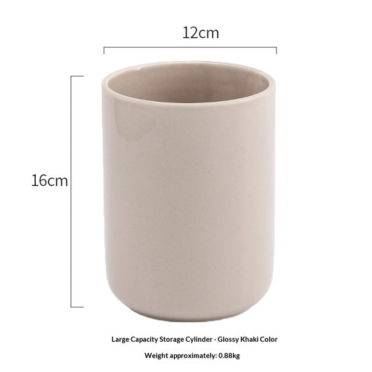 Contenedor de Cerámica para Espátulas y Cucharones de Cocina - Image 2
