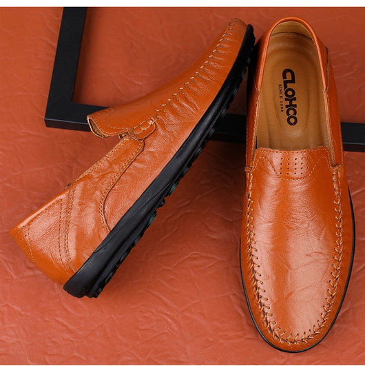 Zapatos de Cuero Gamuza para Hombre - Estilo Ejecutivo Casual - Image 18