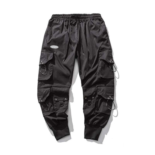 Pantalones Cargo Baggy Cropped para Hombre - Talla Grande - Image 10
