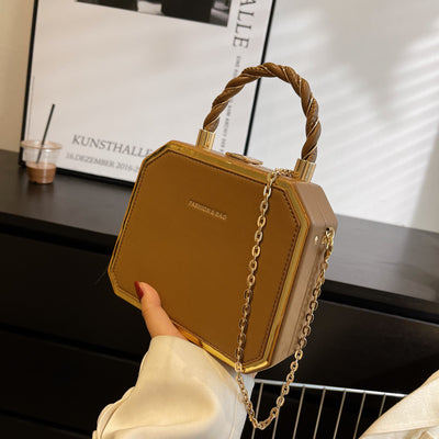 Bolso de Diseño Exclusivo con Asa al Hombro - Cartera Cuadrada de Moda - Image 13