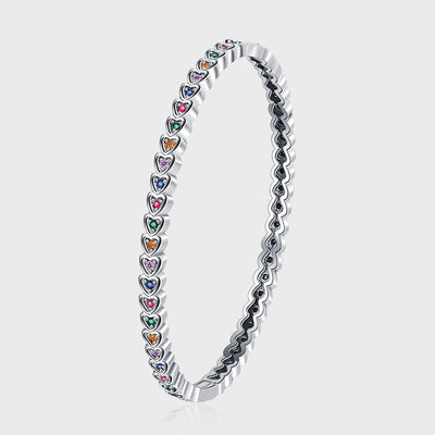 Pulsera de Plata S925 Estilo Punk Retro para Mujer con Diseño de Amor - Image 6