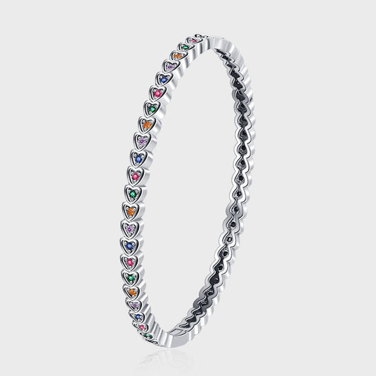 Pulsera de Plata S925 Estilo Punk Retro para Mujer con Diseño de Amor - Image 6