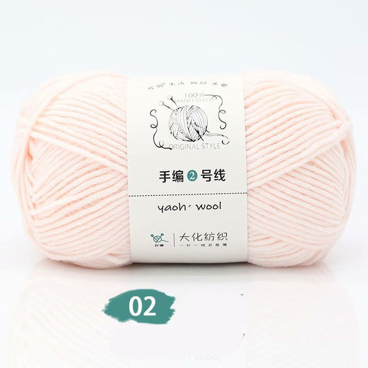Lana Tejida a Mano Grosor Medio - Kit DIY con Aguja para Bufanda, Gorro y Abrigo - Image 54