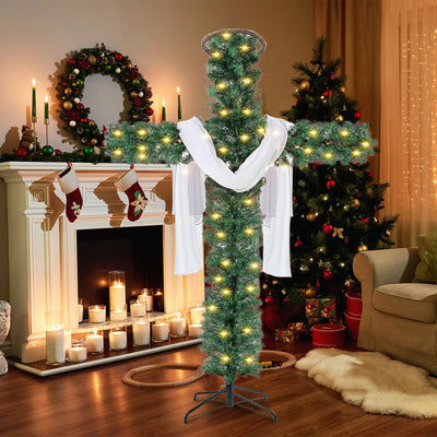 Árbol de Navidad Decorativo para Interiores con Cruz - Image 14