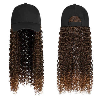 Complemento de Moda Natural con Gorro y Peluca para Mujer - Image 13