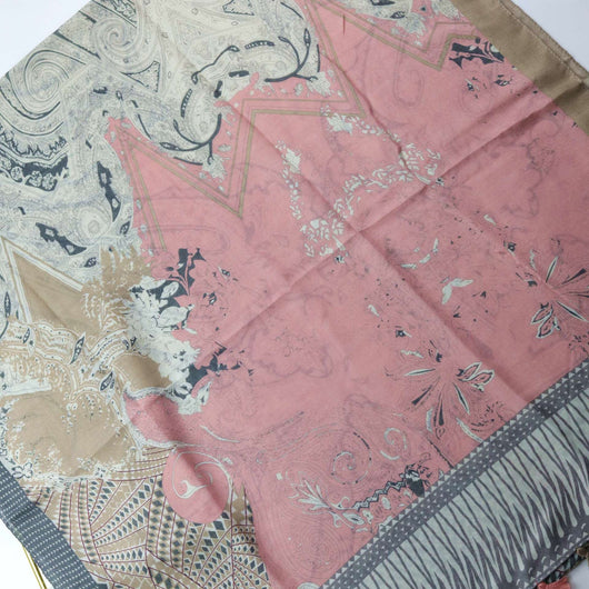 Pañuelo de Seda con Estampado de Anacardo - Image 7