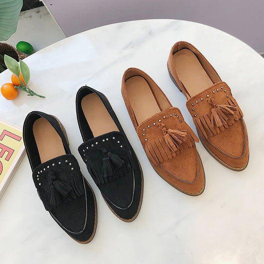 Mocasín Vintage Británico con Borlas - Image 11