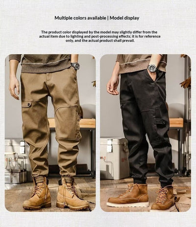 Pantalones Deportivos Holgados Retro para Hombre - Image 10