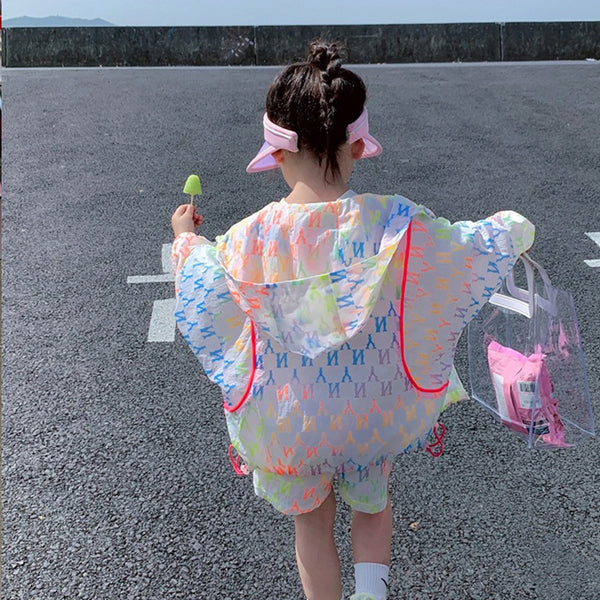 Chaqueta Protectora Solar Niña Verano Ligera