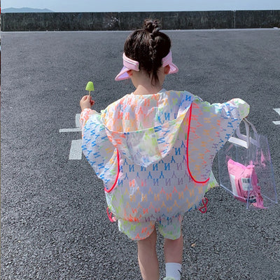 Chaqueta Protectora Solar Niña Verano Ligera