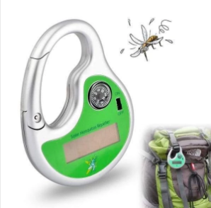 Repelente Ultrasónico de Mosquitos con Carga Solar Portátil - Image 7