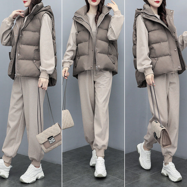 Chaleco Deportivo Slim con Pantalón Ajustado