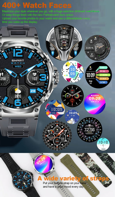 Reloj Inteligente HD con Pantalla Grande, Llamadas Bluetooth y Monitoreo de Salud - Image 17