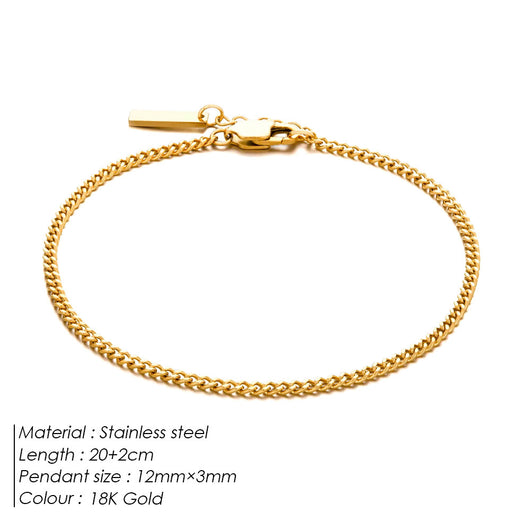 Pulsera Cubana de Acero Inoxidable para Hombre - Ajustable y Resistente al Desvanecimiento - Image 4