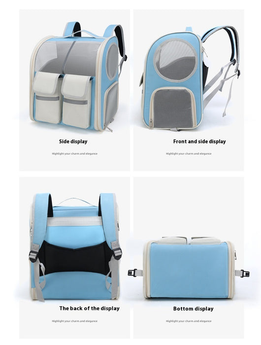 Mochila Transportadora para Mascotas - Bolsa Ventilada de Gran Capacidad - Image 20