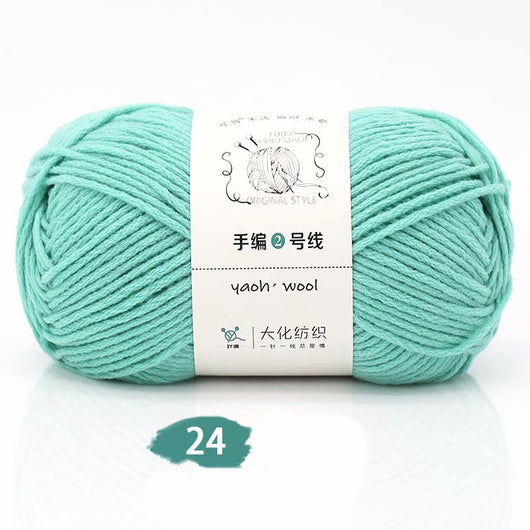 Lana Tejida a Mano Grosor Medio - Kit DIY con Aguja para Bufanda, Gorro y Abrigo - Image 29