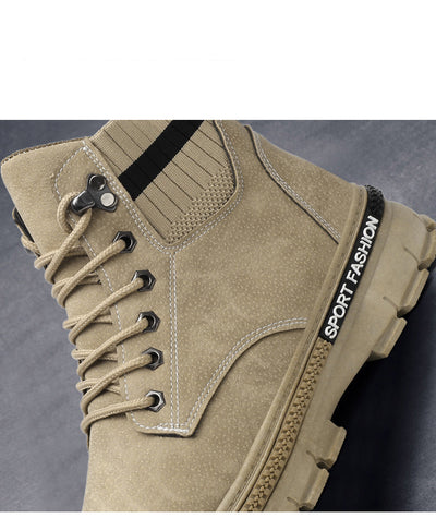 Botas Casuales Coreanas para Hombre - Estilo Moderno y Versátil - Image 11