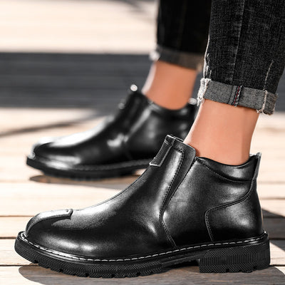 Botas Casuales de Cuero Martin para Hombre Talla Grande - Image 7