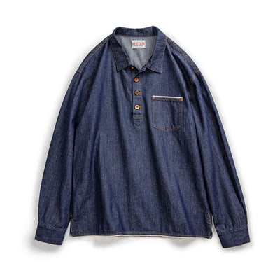 Camisa Vaquera Retro Americana para Hombre - Image 5