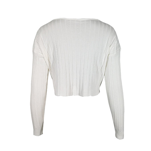 Blusa Asimétrica de Manga Larga con Estilo Personalizado - Image 2