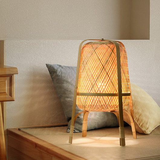 Lámpara de Pie Estilo Japonés para el Hogar - Image 5