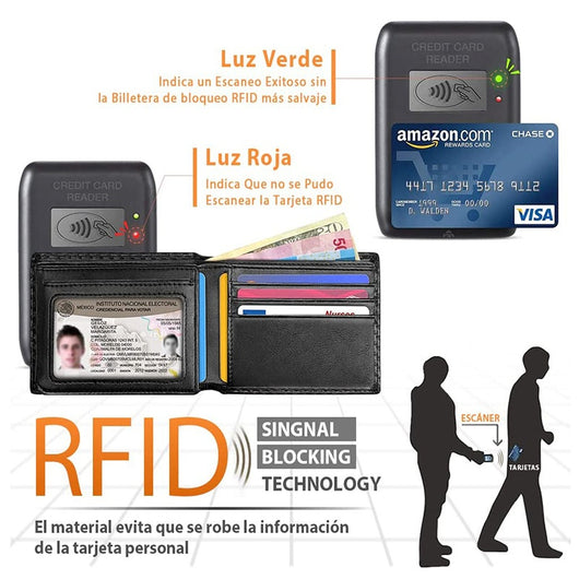 Billetera Minimalista de Fibra de Carbono Anti-magnética - Image 9