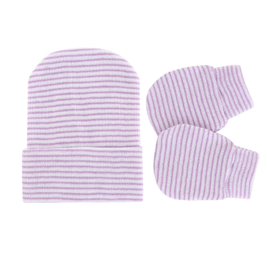 Set de Gorro Tejido y Manoplas Antiarañazos para Recién Nacido - Image 12
