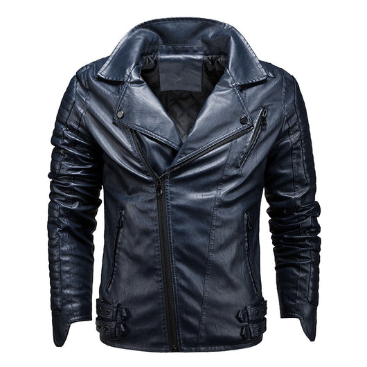 Chaqueta de Cuero PU para Motociclismo de Invierno - Image 6