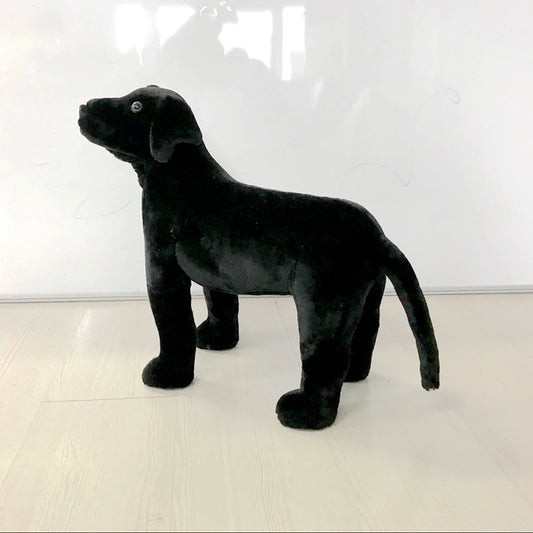 Peluche Labrador Negro - Juguete Suave para Niños y Regalo de Cumpleaños