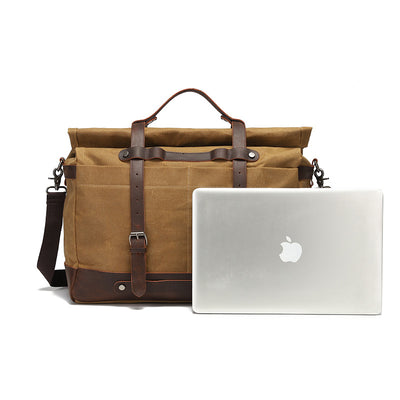 Bolsa Bandolera de Lona Unisex - Estilo Casual y Versátil - Image 4