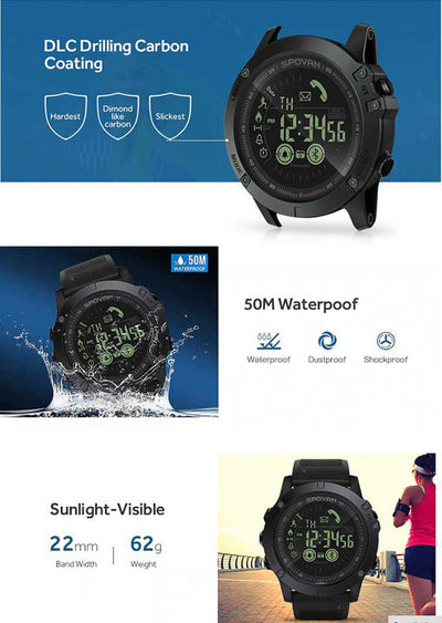 Reloj Inteligente Deportivo Resistente al Agua con Monitor de Actividad - Image 9