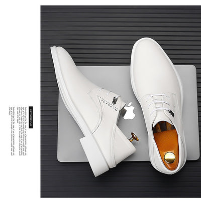 Zapatos de Vestir Ejecutivos en Cuero Suave con Punta Pronunciada - Image 16