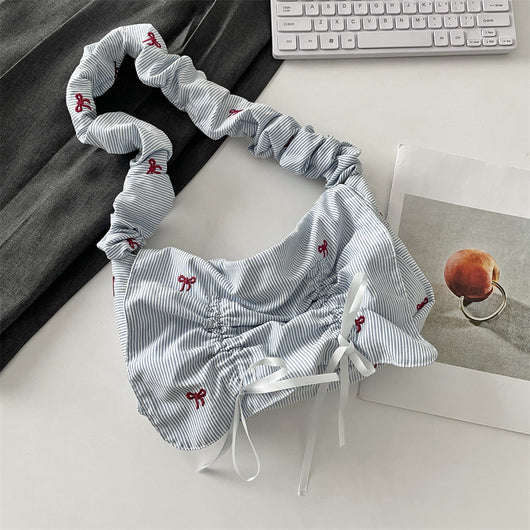 Bolso de Hombro Plisado con Solapa para Mujer - Image 13