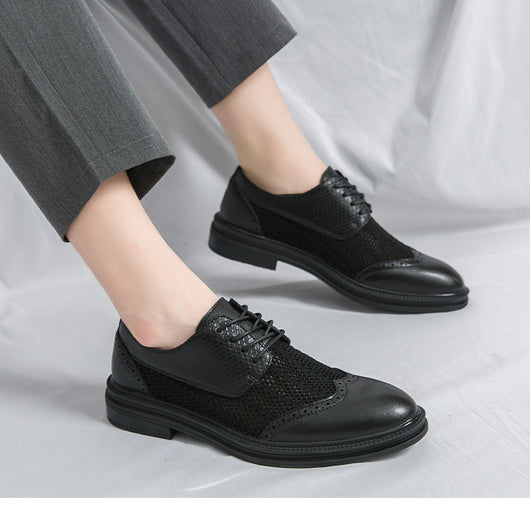 Zapatos Brogue Calados Talla Grande para Hombre - Image 8