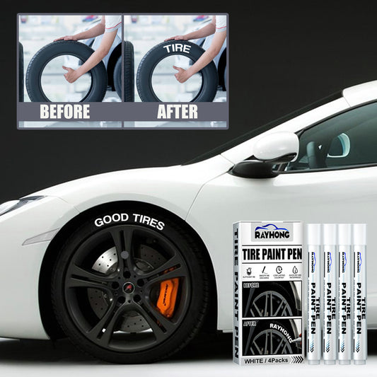Marcador Permanente para Llantas - Rotulador de Decoración y Personalización Automotriz