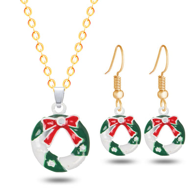 Conjunto de Collar y Aretes Navideños - Image 13