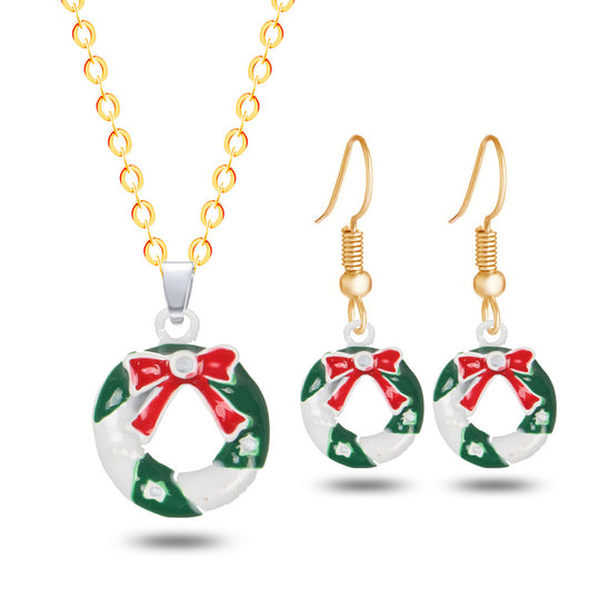 Conjunto de Collar y Aretes Navideños - Image 13