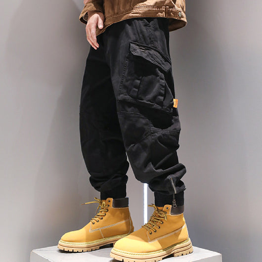 Pantalones Casuales con Cierre en Tobillo - Diseño Moderno y Versátil - Image 4
