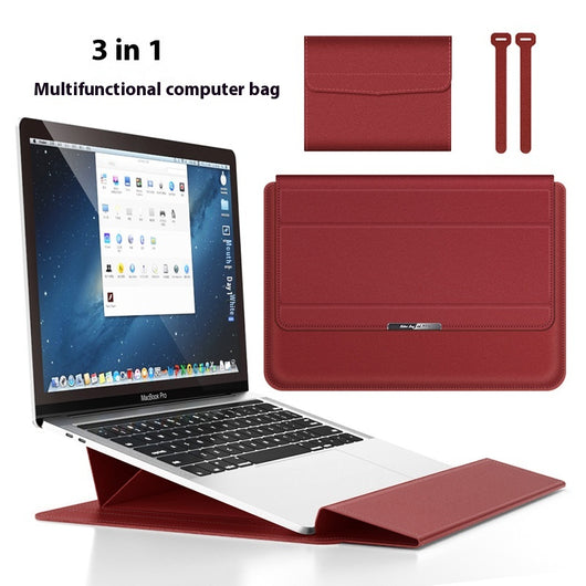 Bolsa Multifuncional 3 en 1 para Laptop con Soporte y Compartimento de Almacenamiento - Image 12