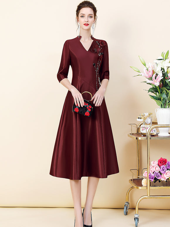 Vestido de Novia Elegante para Madres