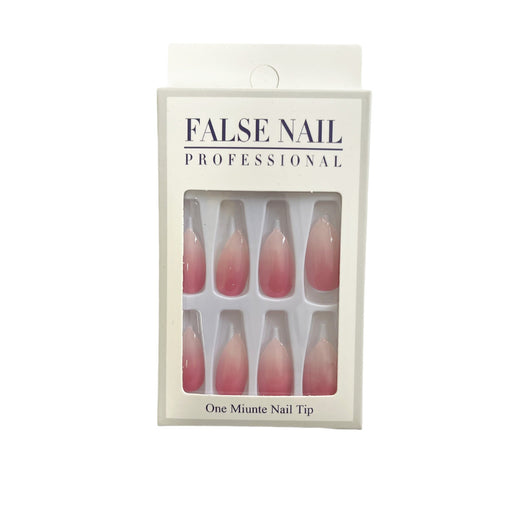 Parches de Uñas Minimalistas Degradado Durazno Polvo Apricot - Image 6
