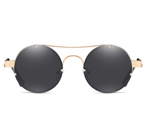 Gafas de Sol Retro Punk con Lentes de Película Color