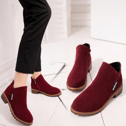 Botas Martin de Terciopelo Plus - Image 5