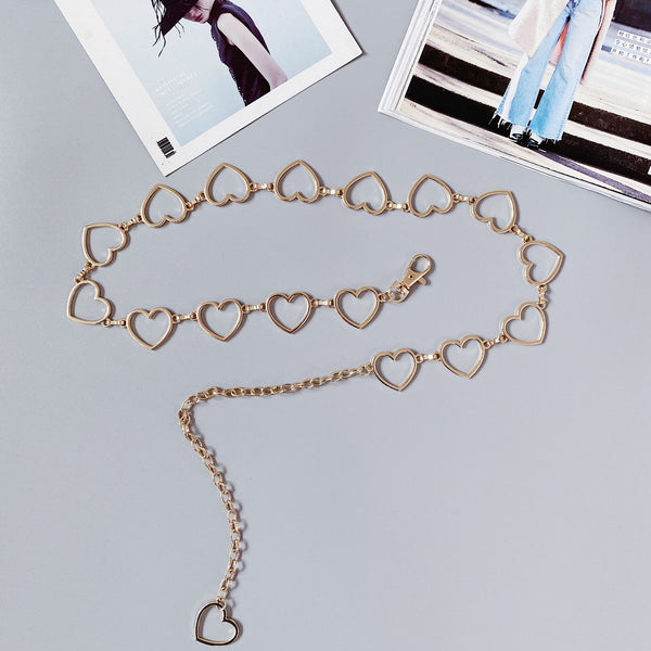 Cadena de Cintura Círculo del Amor en Metal - Image 13