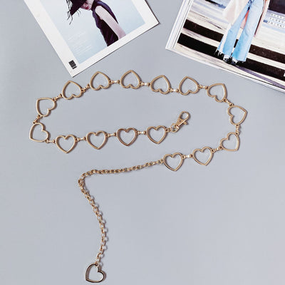 Cadena de Cintura Círculo del Amor en Metal - Image 13