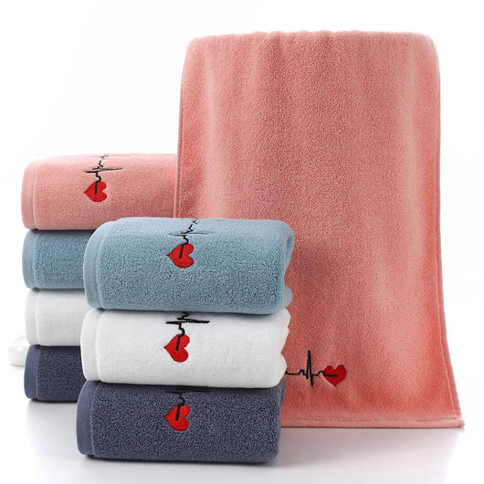 Toalla de Algodón Absorbente Reforzada con Bordado - Image 13