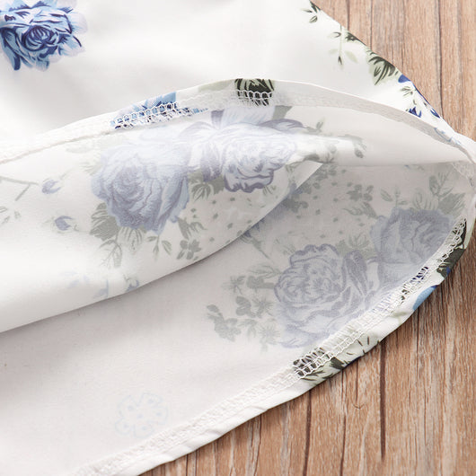 Conjunto Falda Plisada + Shorts Florales - Image 9