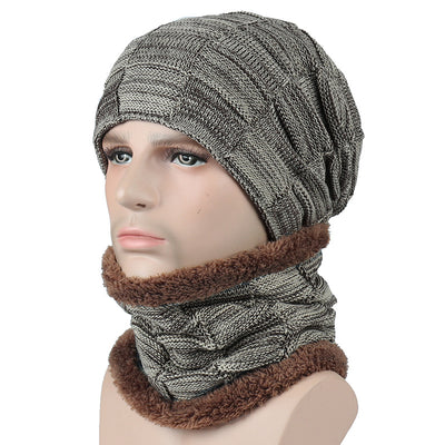 Gorro de Lana Cuadros Térmico para Hombre - Invierno y Otoño - Image 14